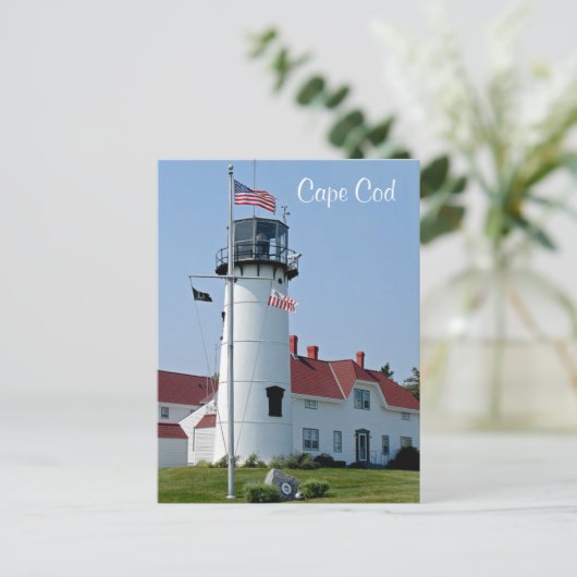 Carte postale Cape Cod Mass Chatham Lighthouse (Debout devant)