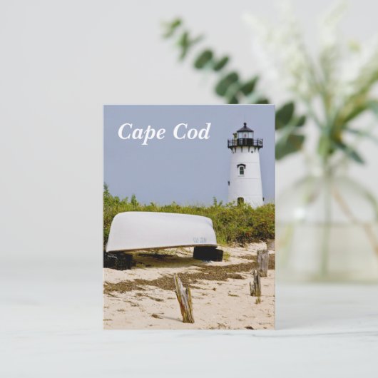 Carte postale Cape Cod Mass Edgartown Lighthouse (Debout devant)