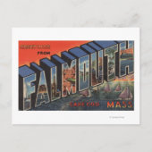 Carte Postale Cape Cod, Massachusetts (Falmouth) (Devant)