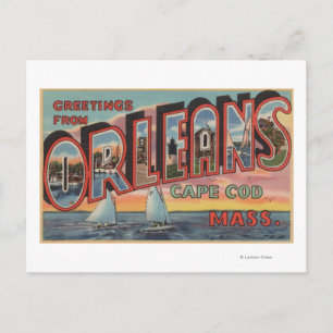 Carte Postale Cape Cod, Massachusetts (Orléans)