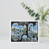 Carte Postale Cape Cod Massachusetts Travel America US City (Debout devant)