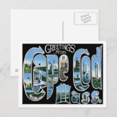 Carte Postale Cape Cod Massachusetts Travel America US City (Devant / Derrière)