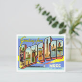 Carte Postale Cape Cod, Massachusetts Vintages grandes lettres (Debout devant)