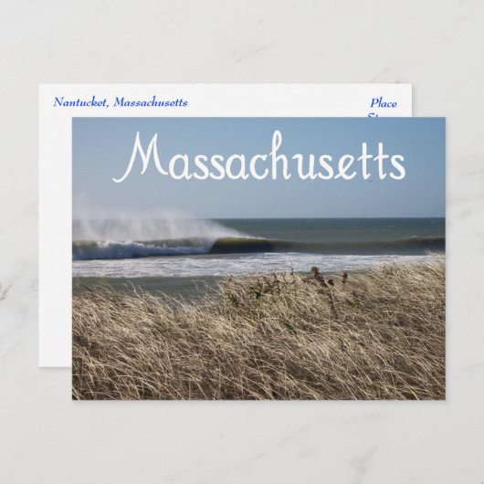 Carte Postale Cape Cod Nantucket, Massachusetts (Devant / Derrière)