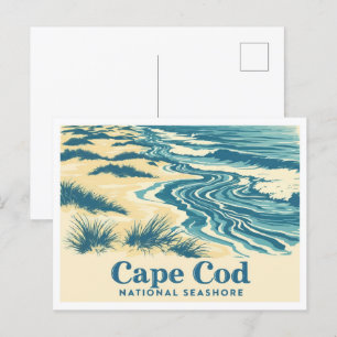 Carte Postale Cape Cod National Seashore Massachusetts Travel