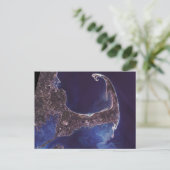 Carte Postale Cape Cod - Photo satellite (Debout devant)