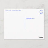 Carte Postale Cape Cod Sunrise Over Beach, Massachusetts, États- (Dos)