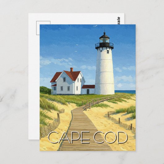 Carte Postale Cape Cod Travel (Devant / Derrière)