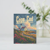 Carte Postale Cape Cod Vintage (Debout devant)