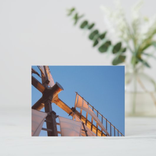 Carte Postale Cape Cod Windmill at Sunset (Debout devant)