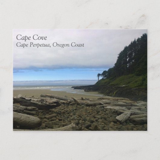 Carte Postale Cape Cove, Cape Perpetua, Oregon (Devant)