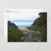Carte Postale Cape Cove, Cape Perpetua, Oregon (Devant / Derrière)