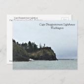 Carte Postale Cape Disappointment Lighthouse (Devant / Derrière)