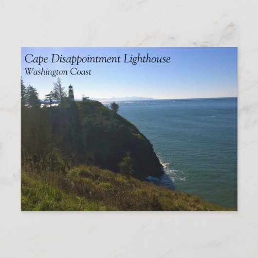 Carte Postale Cape Disappointment Lighthouse, Washington (Devant)