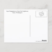 Carte Postale Cape Disnomination State Park Lighthouse Travel (Dos)