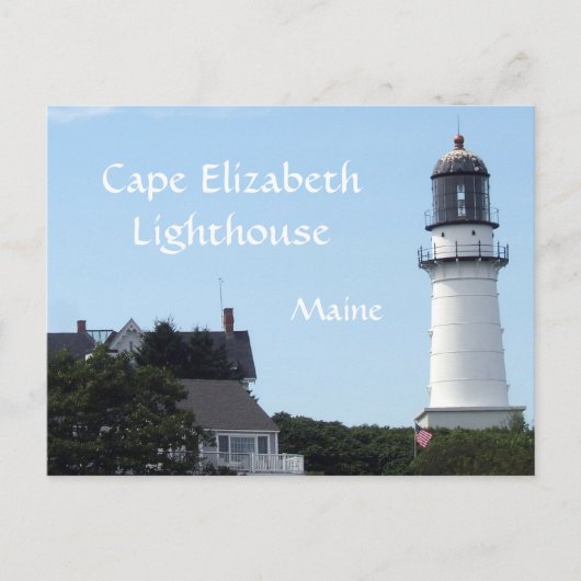 Carte postale Cape Elizabeth Lighthouse (Devant)