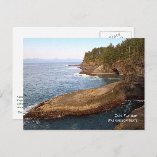 Carte postale Cape Flattery (Devant / Derrière)