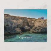 Carte Postale Cape Greco, Chypre (Devant)
