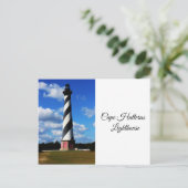 Carte Postale Cape Hatteras Lighthouse (Debout devant)