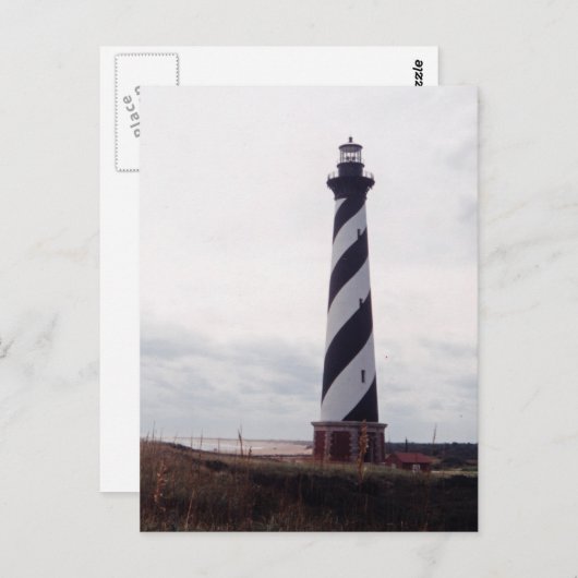 Carte Postale Cape Hatteras Lighthouse (Devant / Derrière)