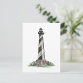 Carte Postale Cape Hatteras Lighthouse (Debout devant)