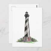 Carte Postale Cape Hatteras Lighthouse (Devant / Derrière)