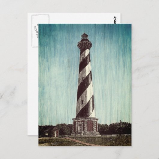 Carte Postale Cape Hatteras Lighthouse (Devant / Derrière)