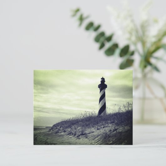 Carte Postale Cape Hatteras Lighthouse (Debout devant)