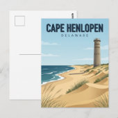 Carte Postale Cape Henlopen State Park Delaware (Devant / Derrière)