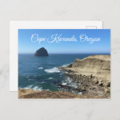 Carte Postale Cape Kiwanda Oregon (Devant / Derrière)