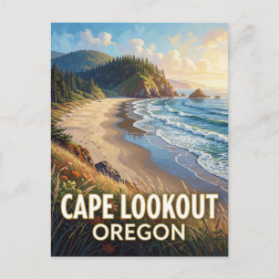Carte Postale Cape Lookout State Park — Oregon