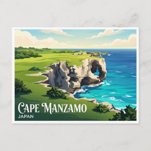 Carte Postale Cape Manzamo Onna Japon