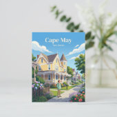 Carte Postale Cape May États-Unis (Debout devant)