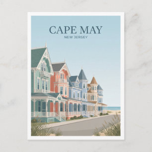 Carte Postale Cape May Historic District New Jersey Souvenir