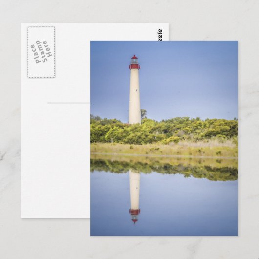 Carte postale Cape May Lighthouse (Devant / Derrière)