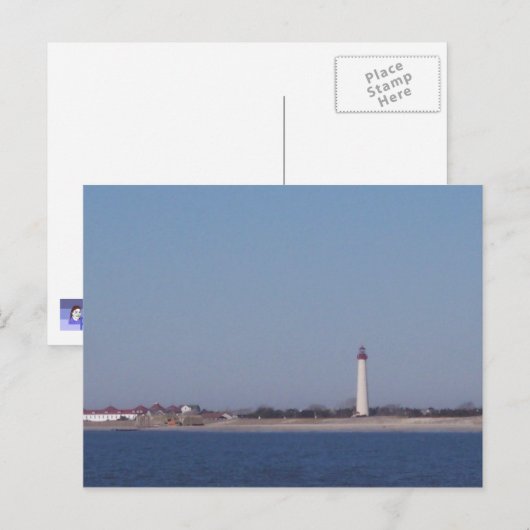 Carte postale Cape May Lighthouse (Devant / Derrière)