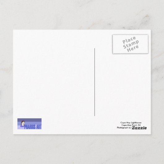 Carte postale Cape May Lighthouse (Dos)