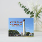 Carte Postale Cape May Lighthouse, New Jersey Postcard (Debout devant)