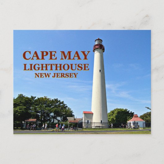 Carte Postale Cape May Lighthouse, New Jersey Postcard (Devant)