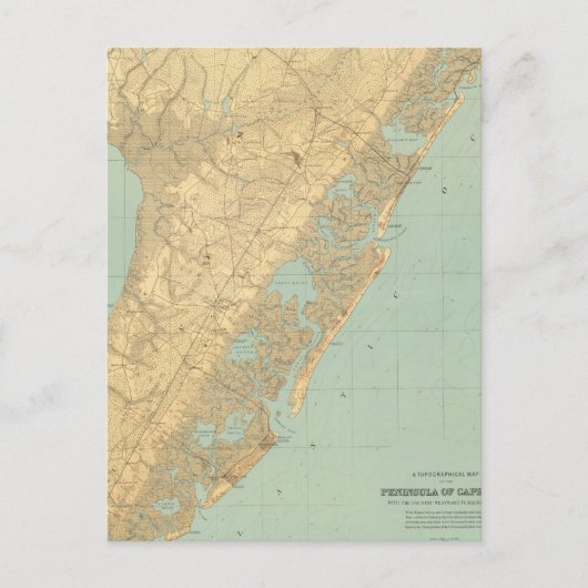 Carte Postale Cape May, New Jersey (Devant)