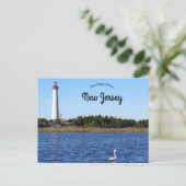 Carte Postale Cape May Point Lighthouse New Jersey (Debout devant)