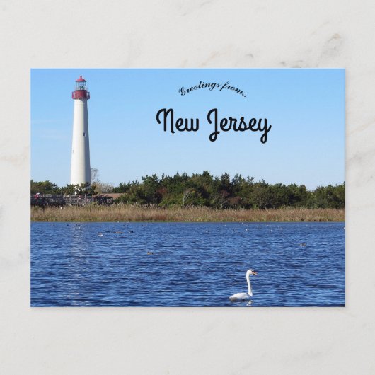 Carte Postale Cape May Point Lighthouse New Jersey (Devant)