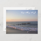 Carte postale Cape May Waves (Devant / Derrière)