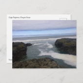 Carte Postale Cape Perpetua, Côte de l'Oregon (Devant / Derrière)