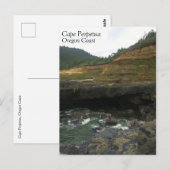 Carte Postale Cape Perpetua, Côte de l'Oregon (Devant / Derrière)