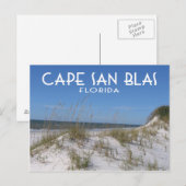 Carte Postale Cape San Blas Floride (Devant / Derrière)
