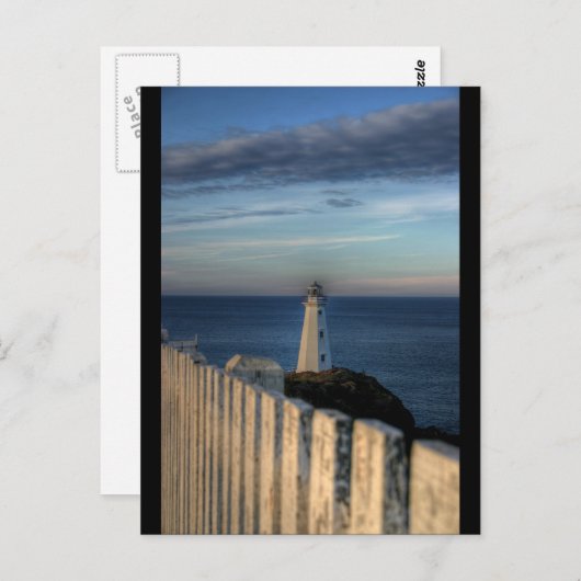 Carte Postale Cape Spear (Devant / Derrière)