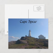Carte Postale Cape Spear (Devant / Derrière)
