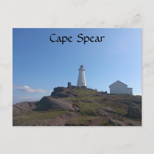 Carte Postale Cape Spear (Devant)