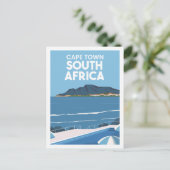 Carte Postale Cape Town Afrique du Sud Illustration des lieux de (Debout devant)